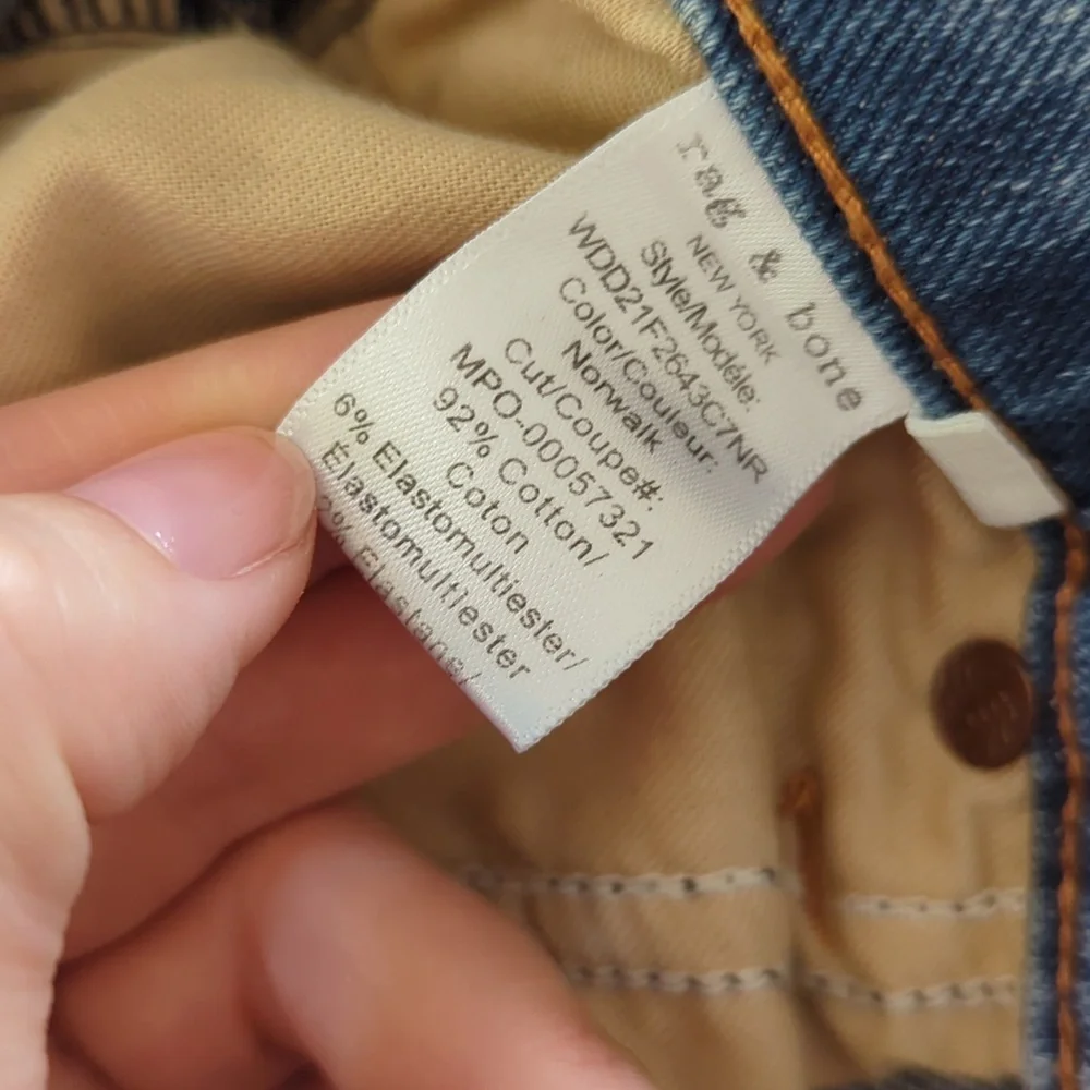 Rag & Bone Dre slim boyfriend jeans - Picture 8 of 9